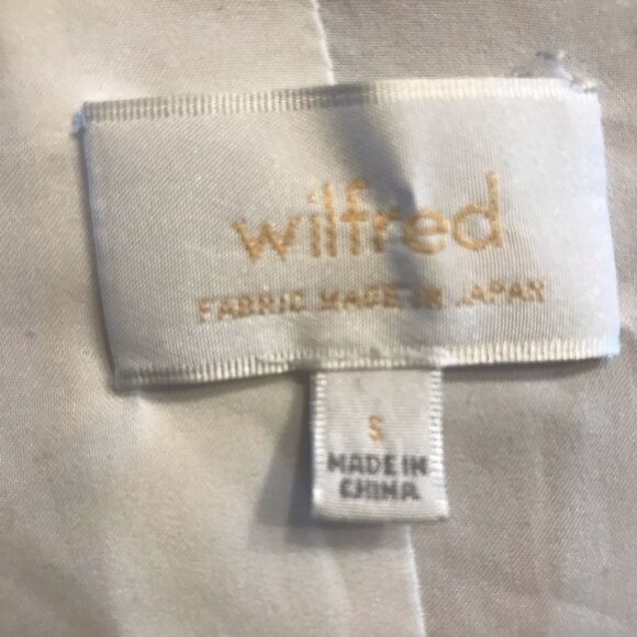 Wilfred timbre vest mauve white zip button style - Picture 8 of 12